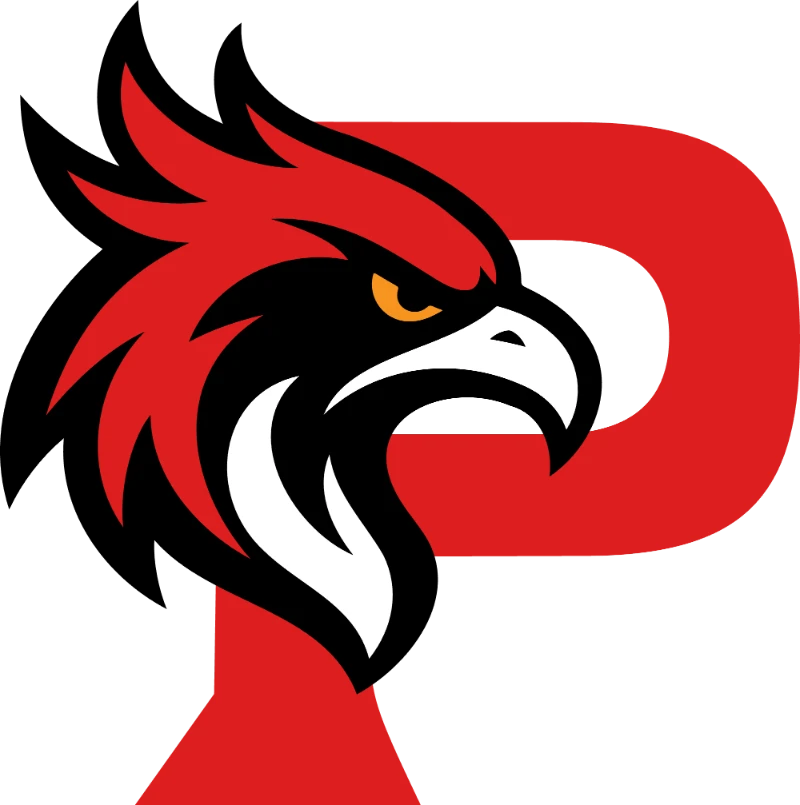 Logo rouge · Fond clair ou sombre